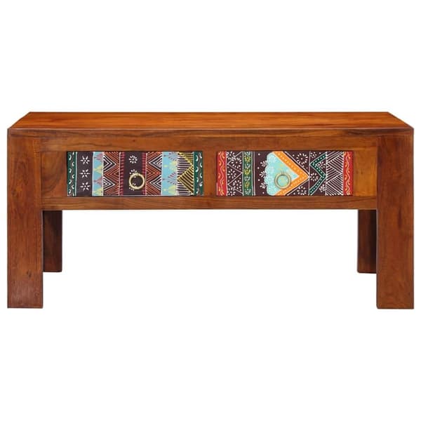 vidaXL sofabord 90x50x40 cm massivt akacietræ