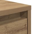 Miniatyrbillede 11 af 11: vidaXL sofabord med skuffer 70,5x70x40 cm kunsteg