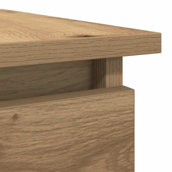 vidaXL konsolbord med skuffer 85,5x38,5x74,5 cm kunsteg