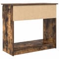 Miniatyrbilde 9 av 11: vidaXL konsollbord med skuffer røkt eik 85,5x38,5x74,5 cm