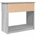 Miniatyrbilde 9 av 11: vidaXL konsollbord med skuffer grå sonoma 85,5x38,5x74,5 cm