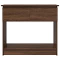 Pikkukuva 7 / 11: vidaXL konsolipöytä laatikoilla ruskea tammi 85,5x38,5x74,5 cm