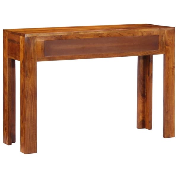 vidaXL konsolbord 110x35x75 cm massivt akacietræ