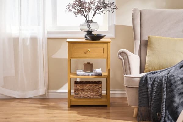 SoBuy Sengebord Sofabord Sidebord FBT46-N