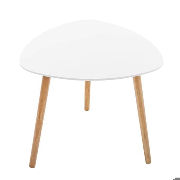 Set med 3 soffbord - Mileo - Vit