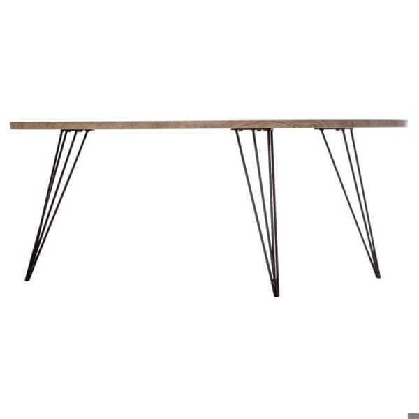 Bordskiva "Neile" 112x80 cm - Mörkt trä - Atmosphera inredningsdesigner