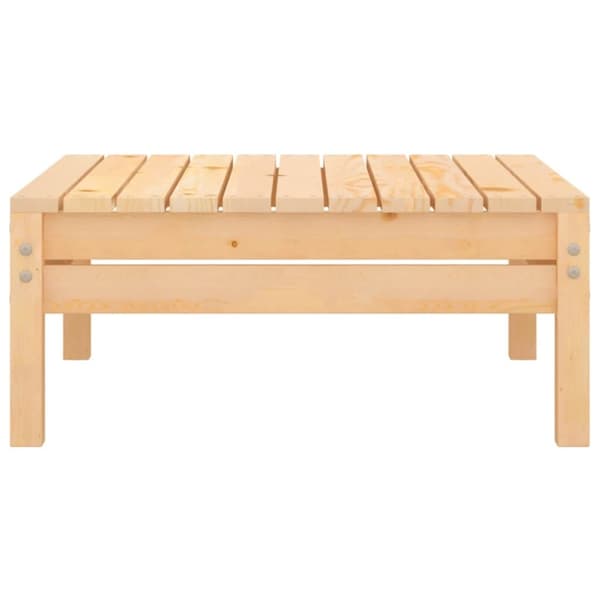 Loungegrupp 3 delar massiv furu