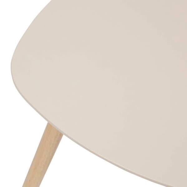 3 st bord gigognes "Mileo" beige 60x60x45cm - Atmosphera inredningsskapare - Beige