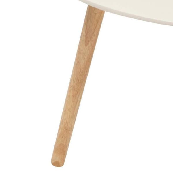 3 st bord gigognes "Mileo" beige 60x60x45cm - Atmosphera inredningsskapare - Beige