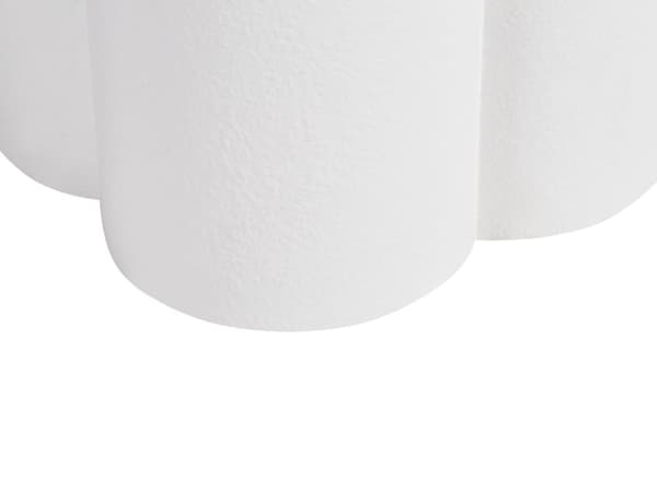 Sidobord Vit bordsskiva Rund Vardagsrumsmöbler