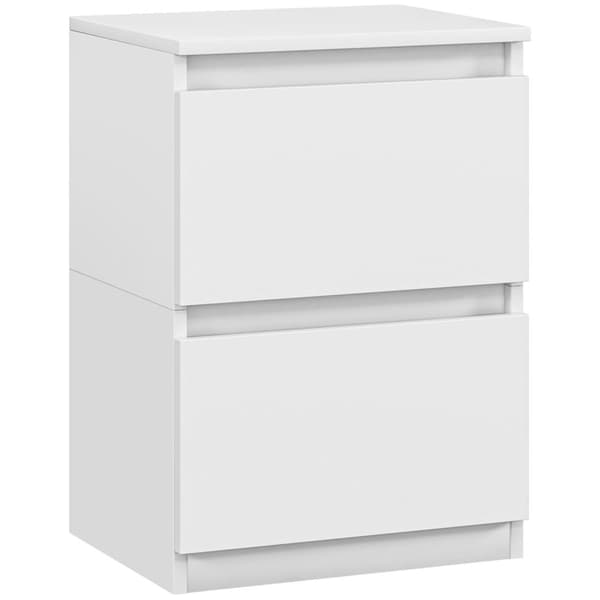 Rootz 2 -lådan sängbord - Nightstand - sidobord - gott om lagring - 39,6L x 32,3W x 56H cm