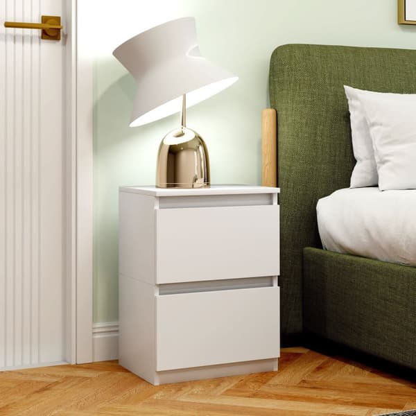 Rootz 2 -lådan sängbord - Nightstand - sidobord - gott om lagring - 39,6L x 32,3W x 56H cm
