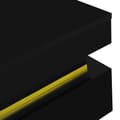 Miniatyrbild 9 av 11: Rootz High Gloss soffbord - vardagsrumsbord - guldpläterade accenter - gott om förvaring - 70 cm x 70 cm x 35,5 cm