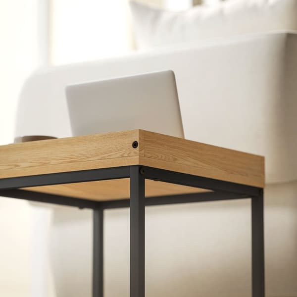 Rootz Moderne sofabordsæt - sofaborde - sideborde - holdbart MDF -stål - 45x45x45cm & 40x40x40cm
