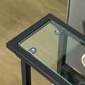 Miniatyrbild 9 av 11: ROTZ METAL SIDA TABLE - SLIM TABLE - MRINT SPACE TABLE - GASS TOPP, TABGE PAG, STABILITET - 40 cm x 18 cm x 55,5 cm