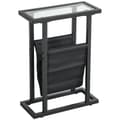 Miniatyrbild 10 av 11: ROTZ METAL SIDA TABLE - SLIM TABLE - MRINT SPACE TABLE - GASS TOPP, TABGE PAG, STABILITET - 40 cm x 18 cm x 55,5 cm