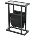 Miniatyrbild 1 av 11: ROTZ METAL SIDA TABLE - SLIM TABLE - MRINT SPACE TABLE - GASS TOPP, TABGE PAG, STABILITET - 40 cm x 18 cm x 55,5 cm