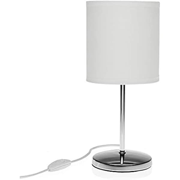 Bordslampa - BIGBUY HOME - Vitmetallkeramik - Modernt - Design