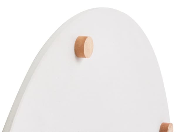 Sofabord Hvit Svart Bordplate i sintret stein Metallbase ø 74 cm Gulldetaljer Moderne design Stue Salongbord