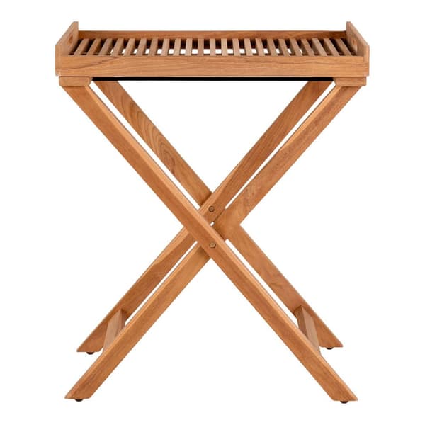 Ronda bakkebord 60x40x70cm teak.