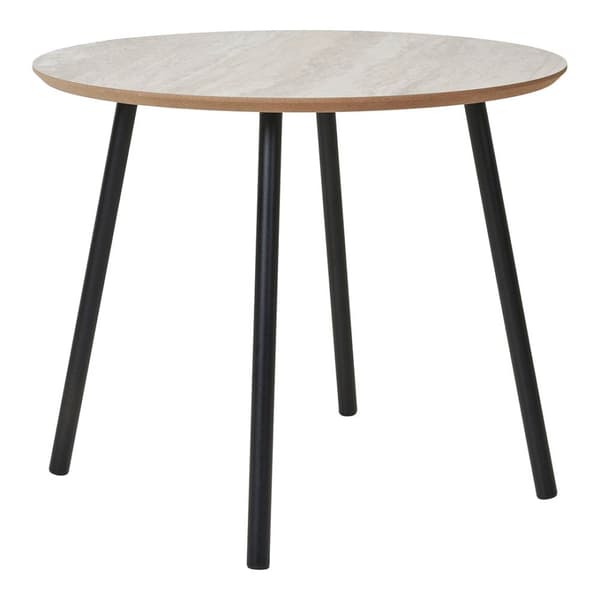Aalst sofabord beige travertin dekor.