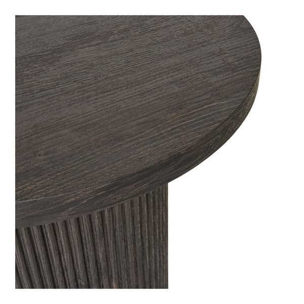 Boavista hjørnebord Ø48 cm mørkebrun.