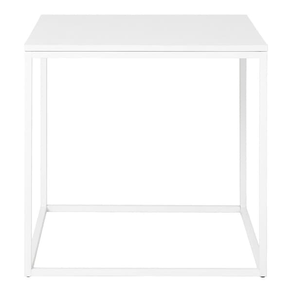 Vita hjørnebord hvit.
