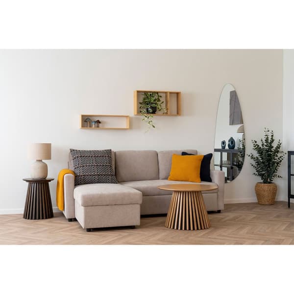 Osaka sofabord Ø70 cm eikefiner.
