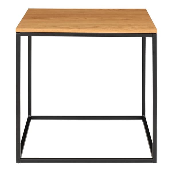 Rootz vita sidobord - sluttabell - accenttabell - elegant och hållbar - 45 cm x 45 cm x 45 cm