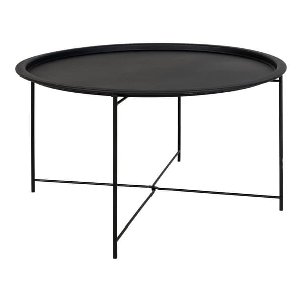 Rootz Bastia soffbord - Modernt bord - Minimalistiskt bord - Hållbart och elegant - Ø75x43cm