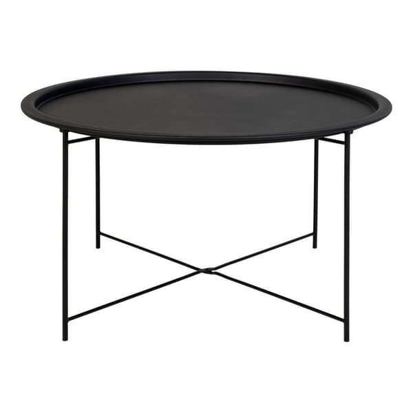 Rootz Bastia soffbord - Modernt bord - Minimalistiskt bord - Hållbart och elegant - Ø75x43cm
