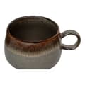 Miniatyrbild 5 av 5: Rootz Selma Mug Set - Keramiska muggar - Grå/brun - Stylish Drinkware - Ø10cm x 7,5 cm - Uppsättning av 4
