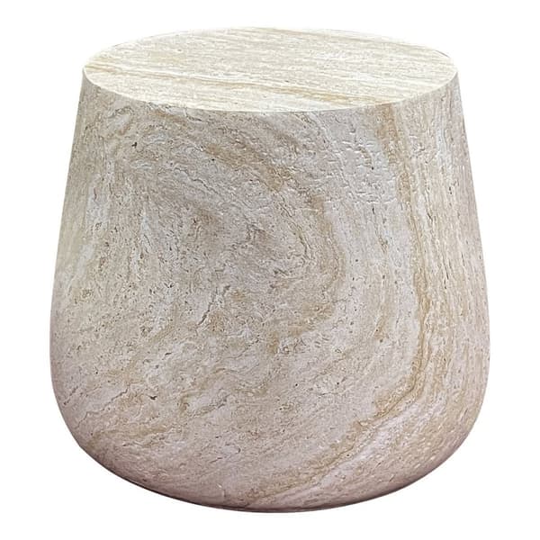Rootz Bonnin sivutaulukko - Aksenttitaulukko - Kasvijalusta - Kestävä FiberClay - Ø47,5 cm x 41cm