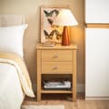 Miniatyrbillede 3 af 9: Rootz Bedside Table - Nightbord - Side Table - Compact Design - 45x60x35cm - Moderne charme - Let samling