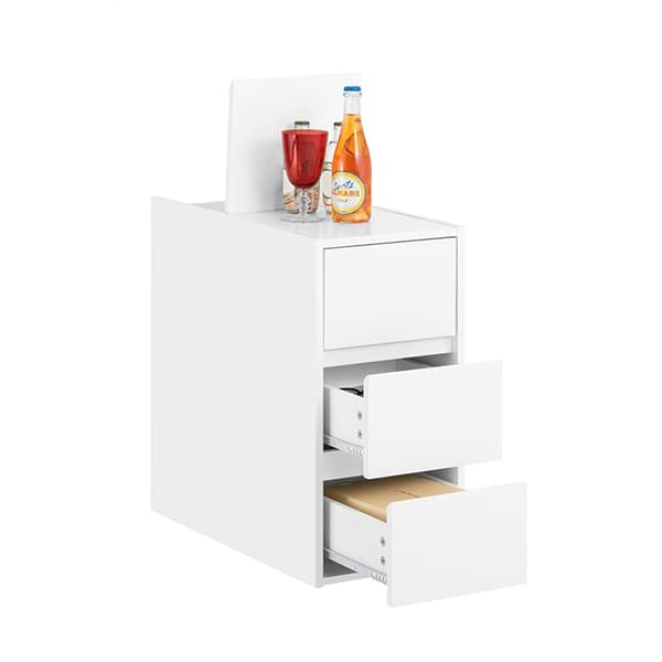 Rootz Sofa Skavskab - Opbevaringsenhed - Arrangør - Rumbesparende design - MDF -materiale - 30x60x60cm