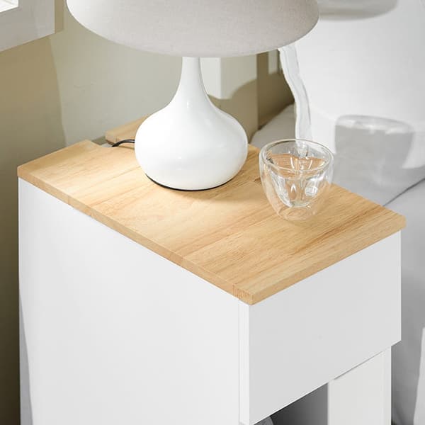 Rootz natbord - Bedstabel - sidebord - Stabilitet og opbevaring - 25x60x40cm - Organiser og beskyttegulve
