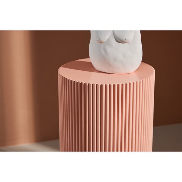 Lenox sidebord Ø30cm ferskenfarvet.