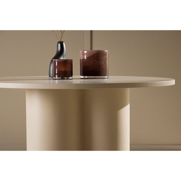 Olivia soffbord Ø80cm beige.