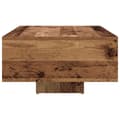 Pikkukuva 8 / 11: vidaXL Sohvapöytä LED-valoilla Vanha Puutavara 85x55x31 cm