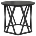Miniatyrbilde 7 av 11: vidaXL Nesting Sidebord 2 stk Svart Eik Ingeniørtre