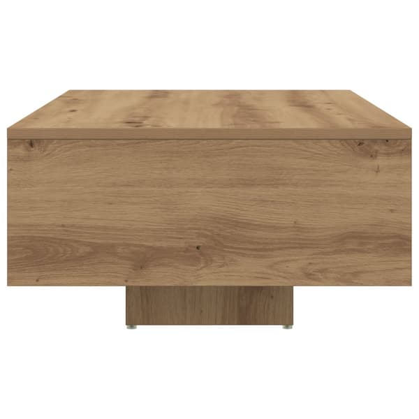 vidaXL Kaffe Bord Artisan ek Konstruerat trä 85 x 55 x 31 cm