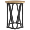 Miniatyrbillede 8 af 11: vidaXL Artisan Egetræ MDF, Metal Medium Kaffebord Rundt Industrielt