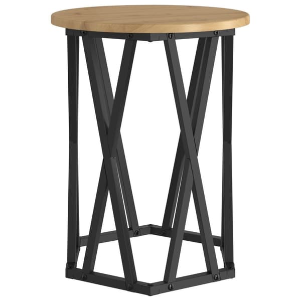 vidaXL Sidebord 2 stk i Artisan Eik Konstruert Tre
