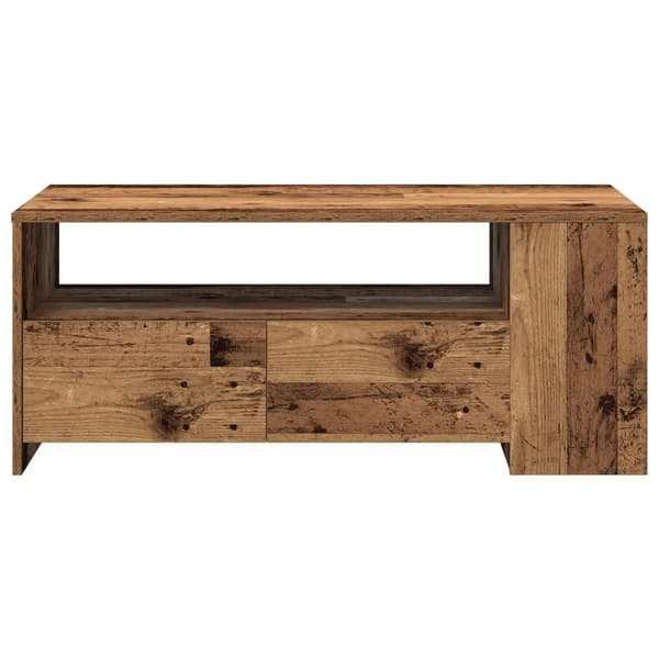 vidaXL Kaffebord Gamle Tre 102x55x43,5 cm Konstruert Tre