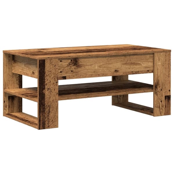 vidaXL Kaffebord i Gamle Tre 102x55x45 cm Laget av Tre