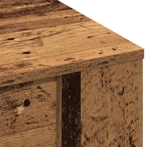 vidaXL Kaffebord i Gamle Tre 102x55x45 cm Laget av Tre
