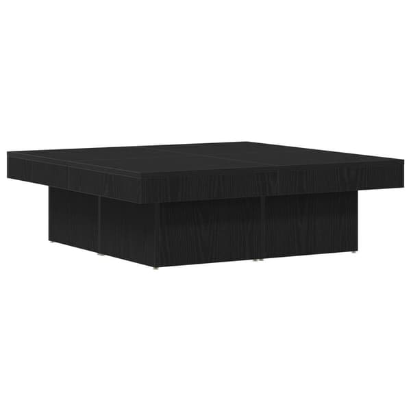 vidaXL Kaffebord Svart ek Trä 90*90*28 cm Hållbart Kaffebord