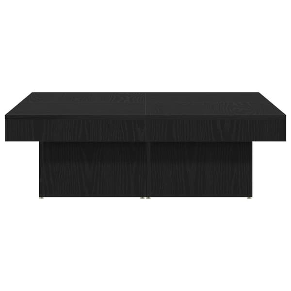 vidaXL Kaffebord Svart ek Trä 90*90*28 cm Hållbart Kaffebord