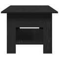 Miniatyrbilde 8 av 10: vidaXL Kaffebord svart eik 102x55x42 cm konstruert tre