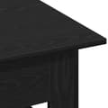 Miniatyrbilde 9 av 10: vidaXL Kaffebord svart eik 102x55x42 cm konstruert tre
